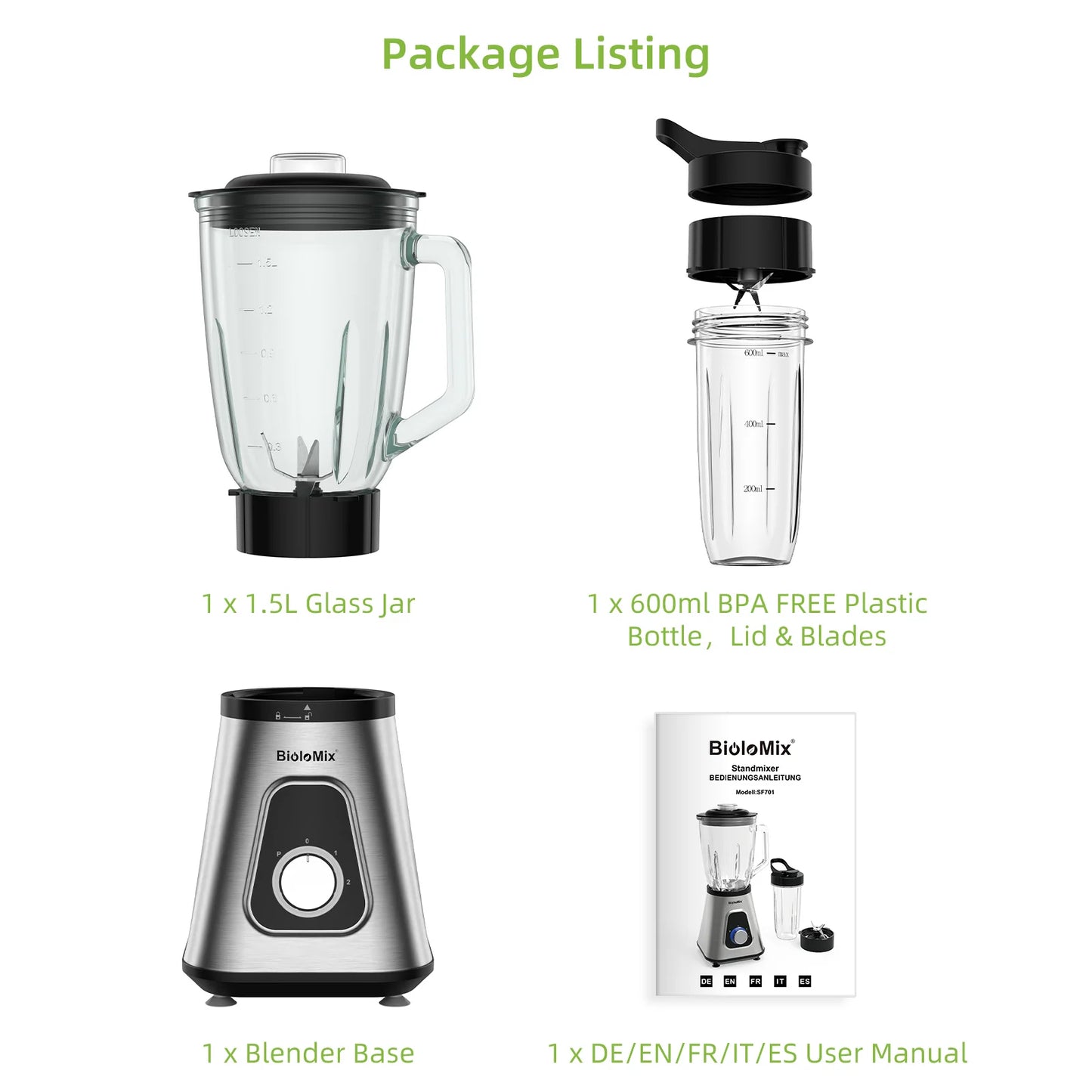 Juiceio PowerBlend Duo